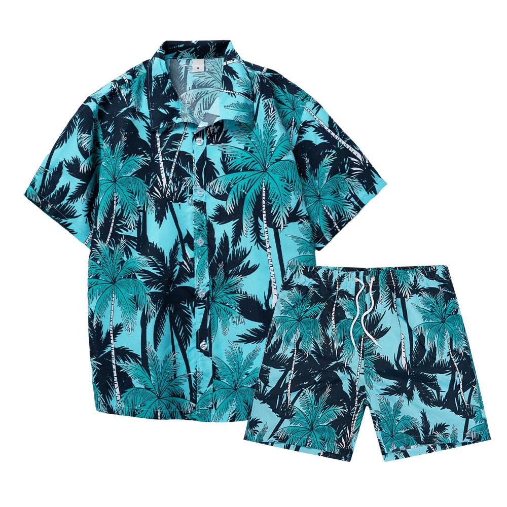 Summer Clothes Fashion - Ensemble de chemises pour hommes à