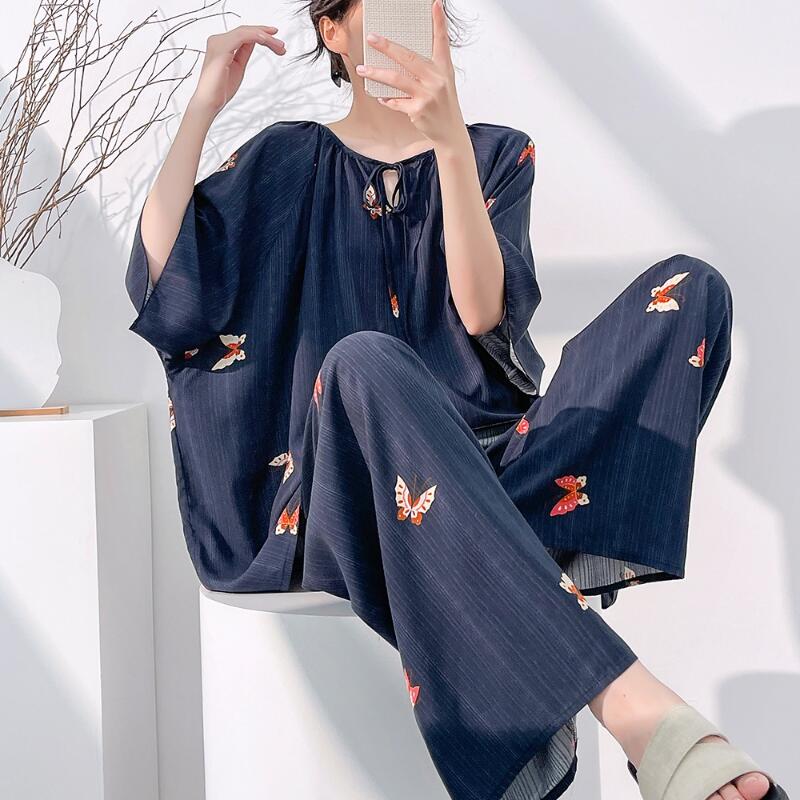 Summer Clothes Fashion - Nouvel ensemble de pyjama femme printemps-été