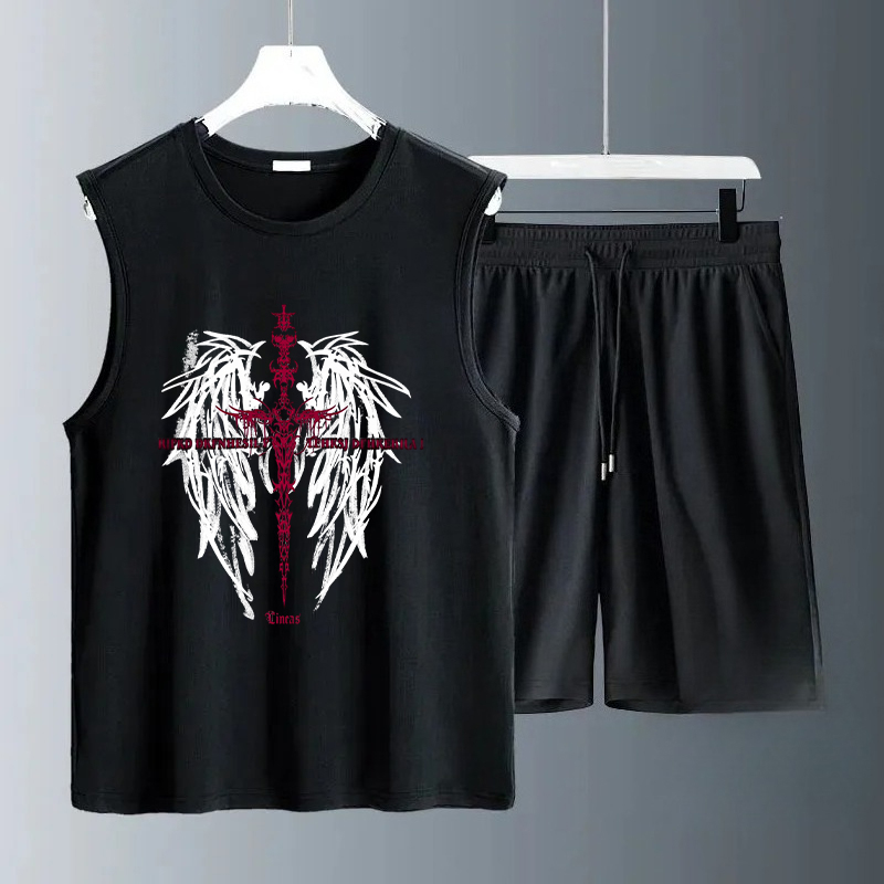 Summer Clothing Sets Men - Ensembles de débardeurs pour hommes Été
