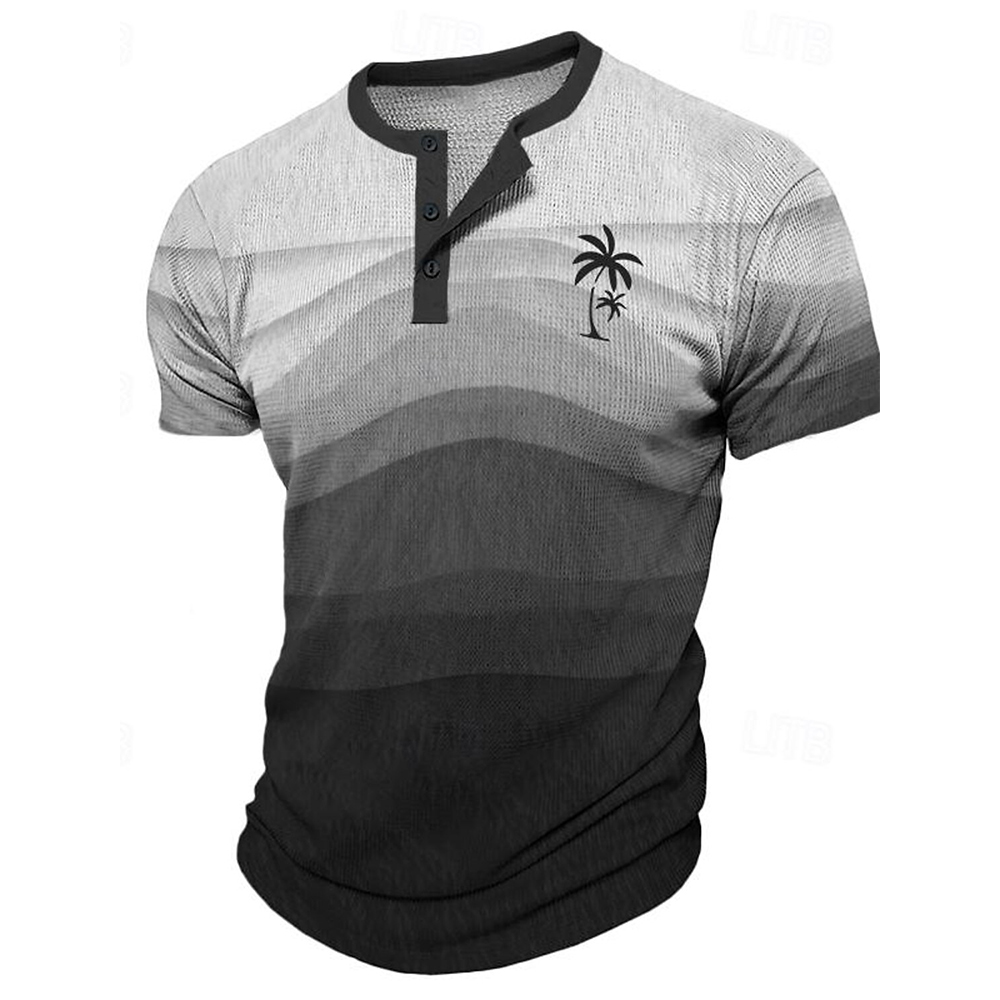 Summer Clothes Fashion - T-shirt pour homme, imprimé cocotier 3D