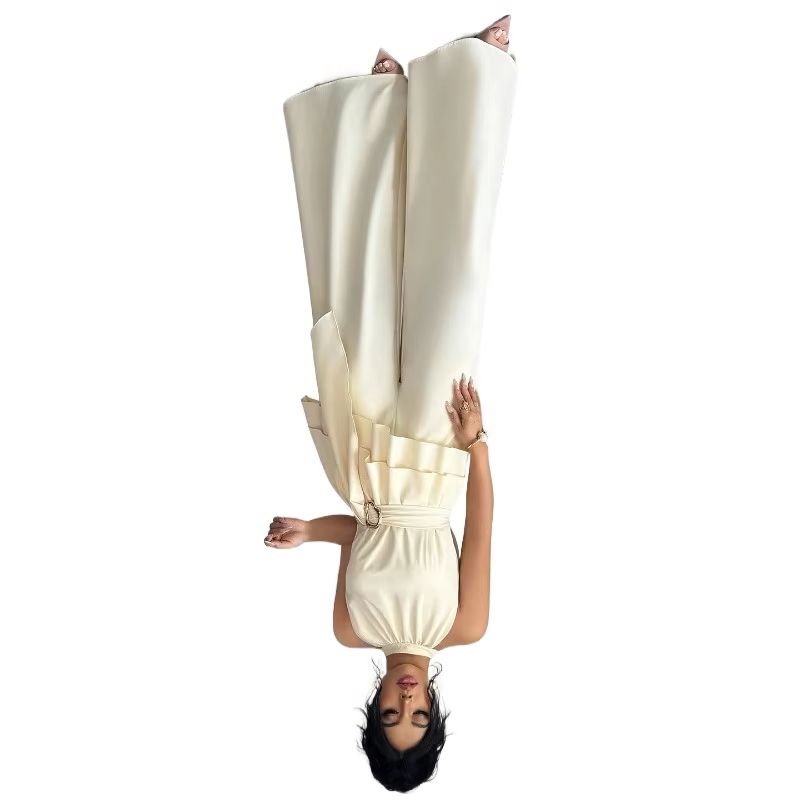 Summer Clothing Amazon - Robe longue élégante pour femme, col
