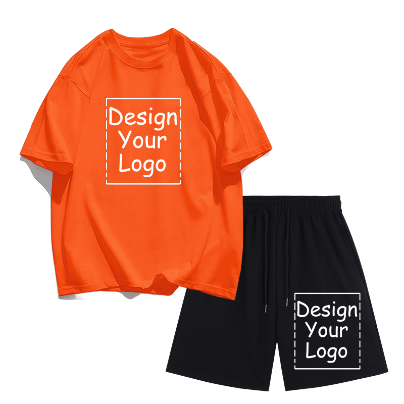 Summer Clothing Sets Men - Ensemble de t-shirts confortables personnalisés pour
