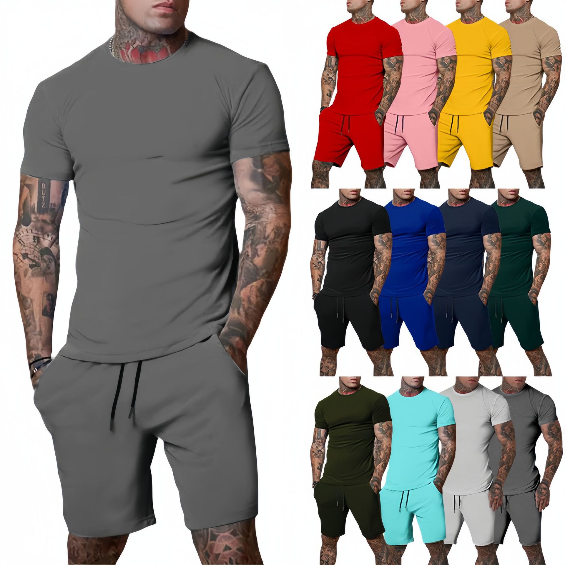Summer Clothes Fashion - Ensemble de sport d'été décontracté et