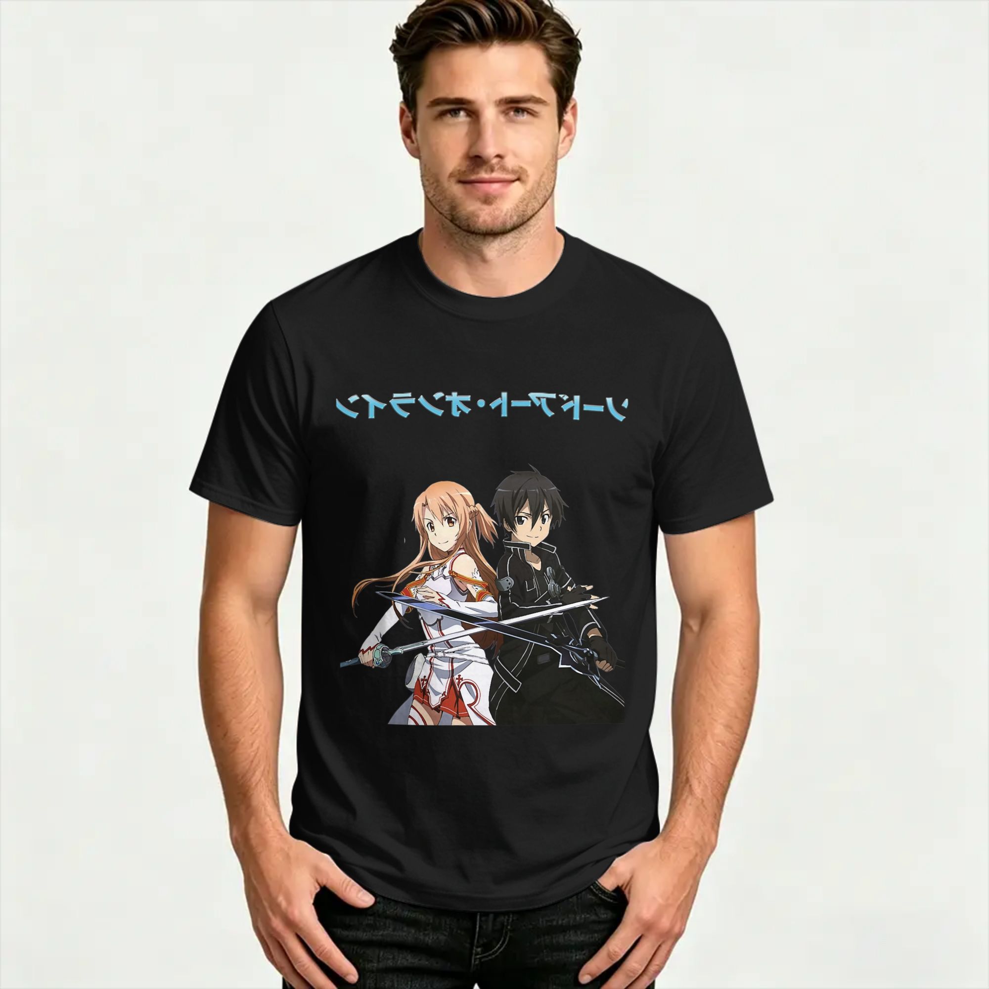 T-Shirt en coton pour hommes,  - Summer Clothing Online avis et prix