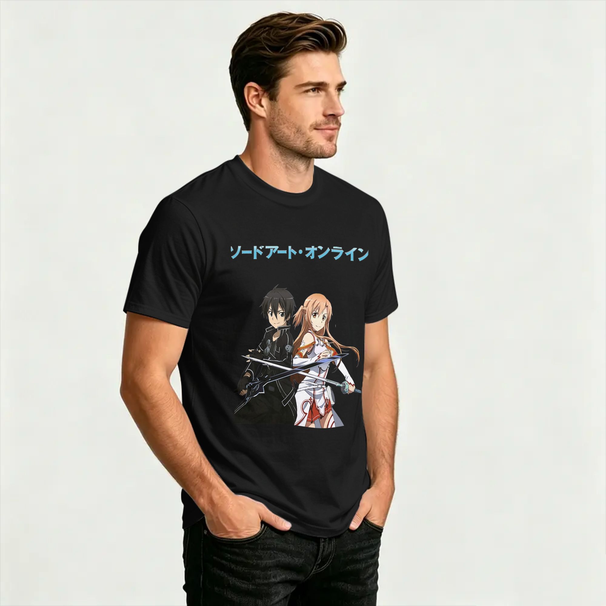T-Shirt en coton pour hommes,  - Summer Clothing Online avis et prix