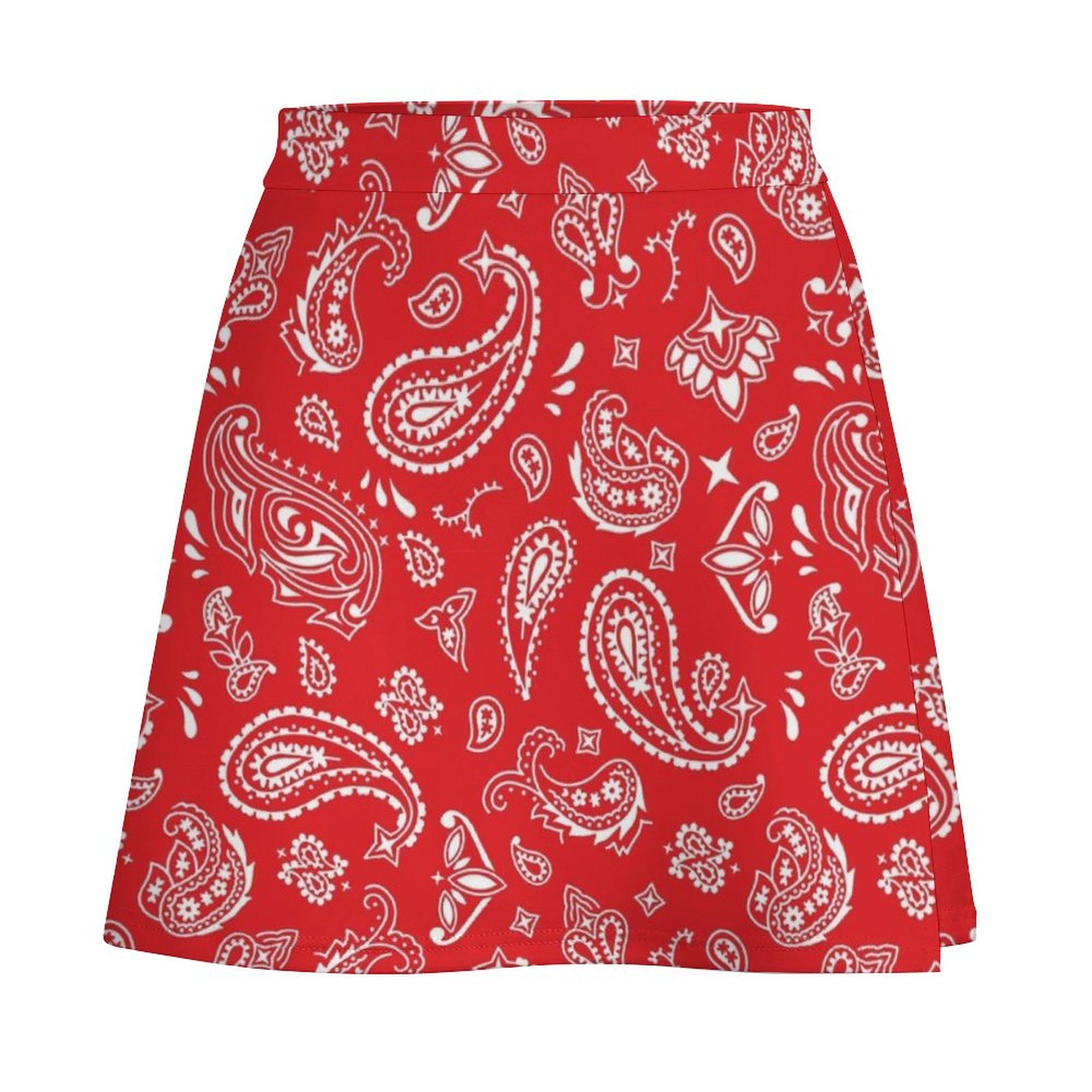 Mini-jupe blanche à motif cach - Summer Clothing Online avis et prix