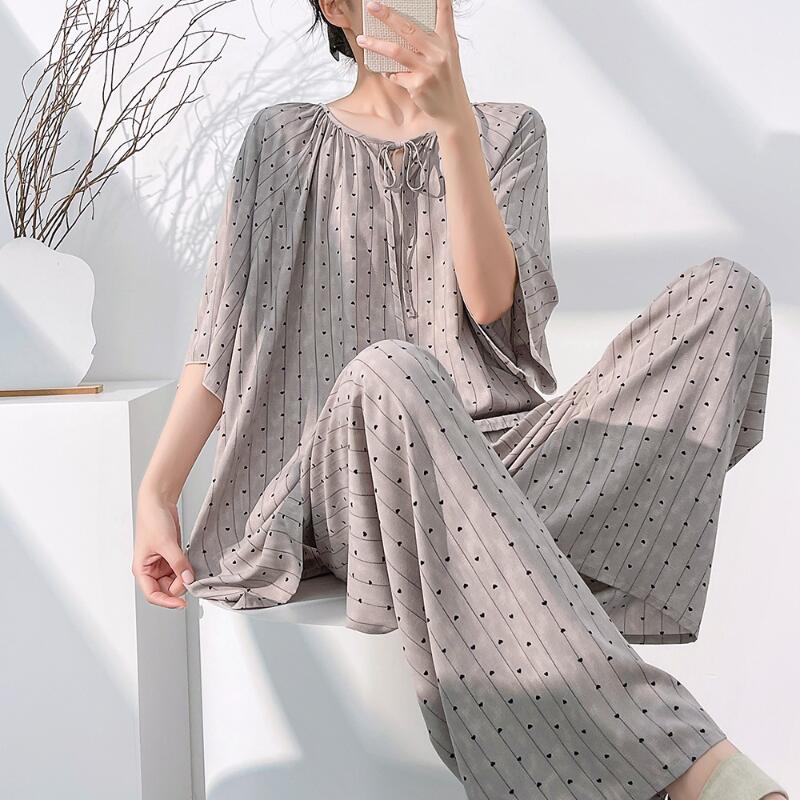 Nouvel ensemble de pyjama femm - Summer Clothes Fashion avis et prix