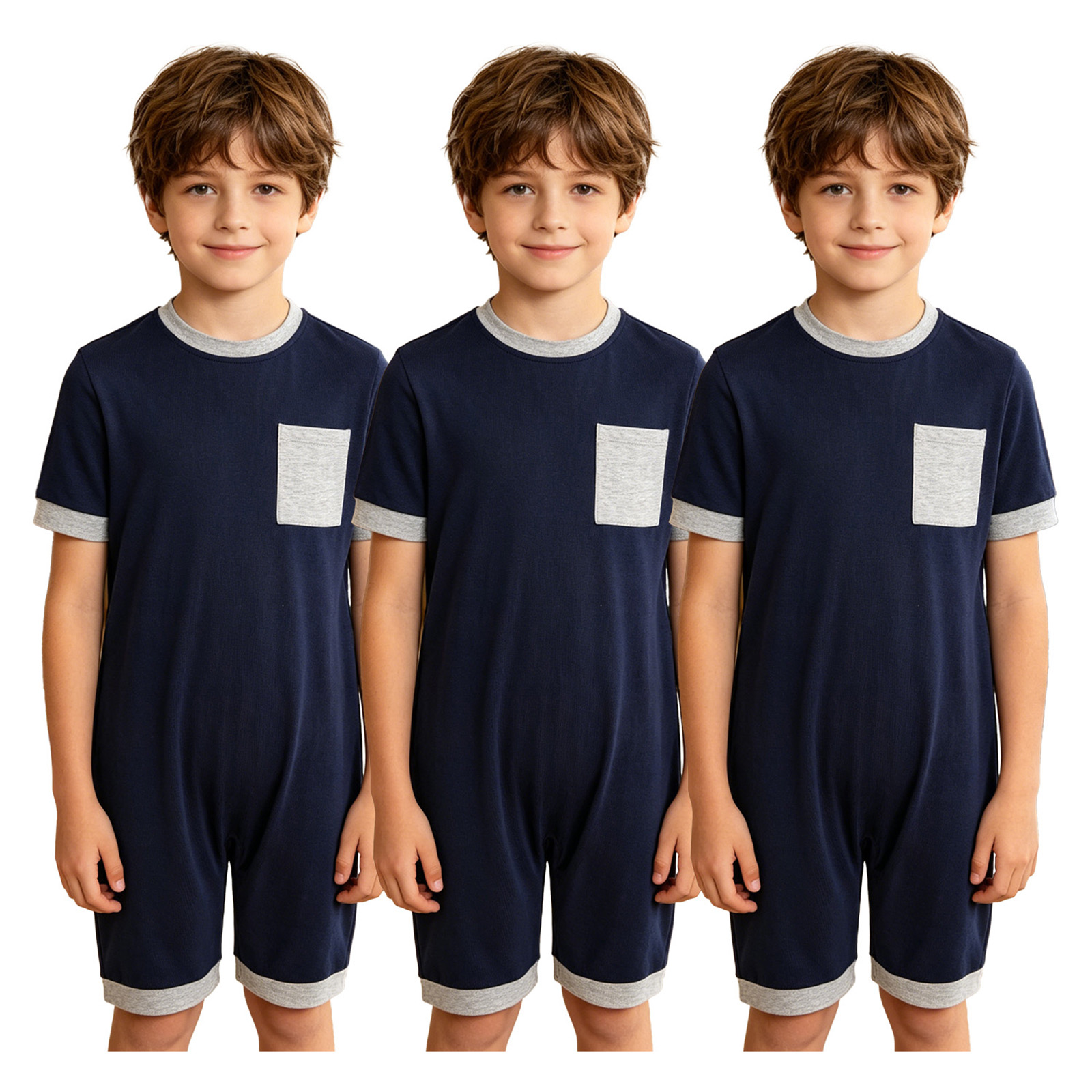 Lot de 3 Combinaisons pour Enf - Summer Clothing Kids Boys avis et prix