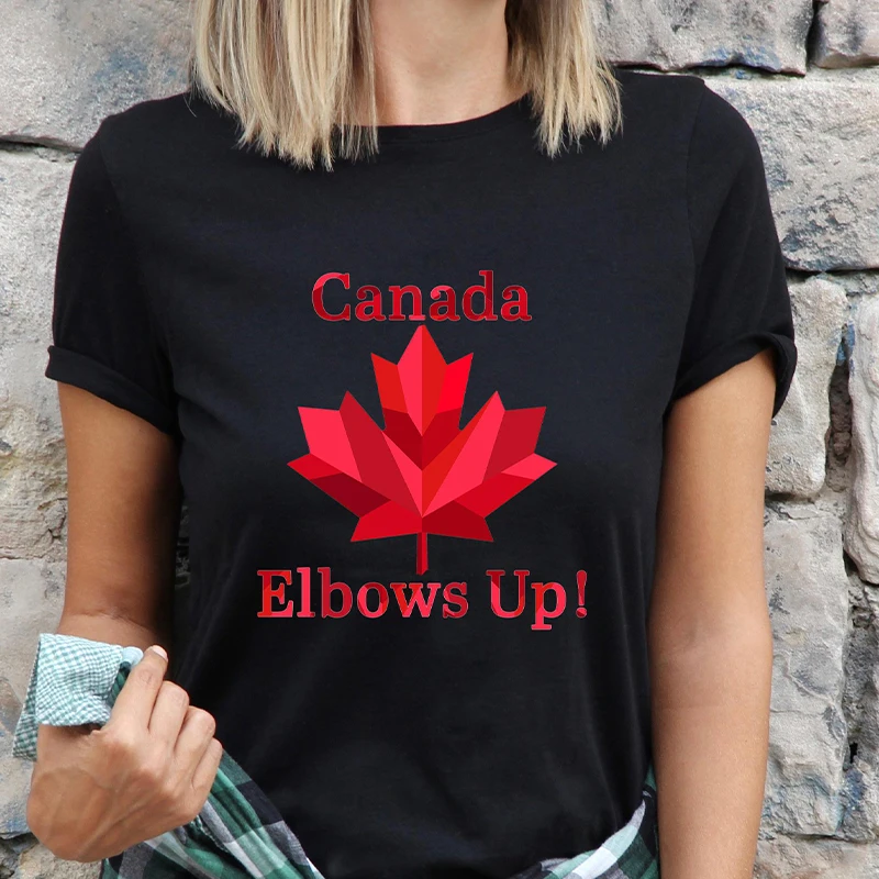 Coudes Up Canada femmes T-shir - Summer Clothing Women Canada avis et prix