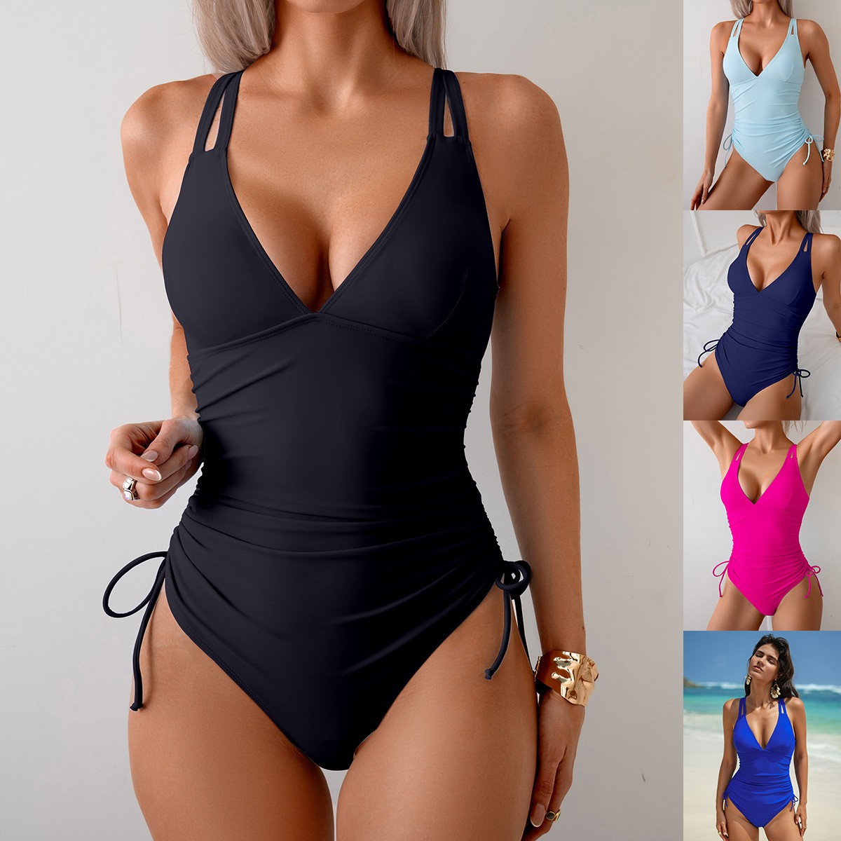 Maillot de bain une pièce noir - Swimsuit One Piece avis et prix