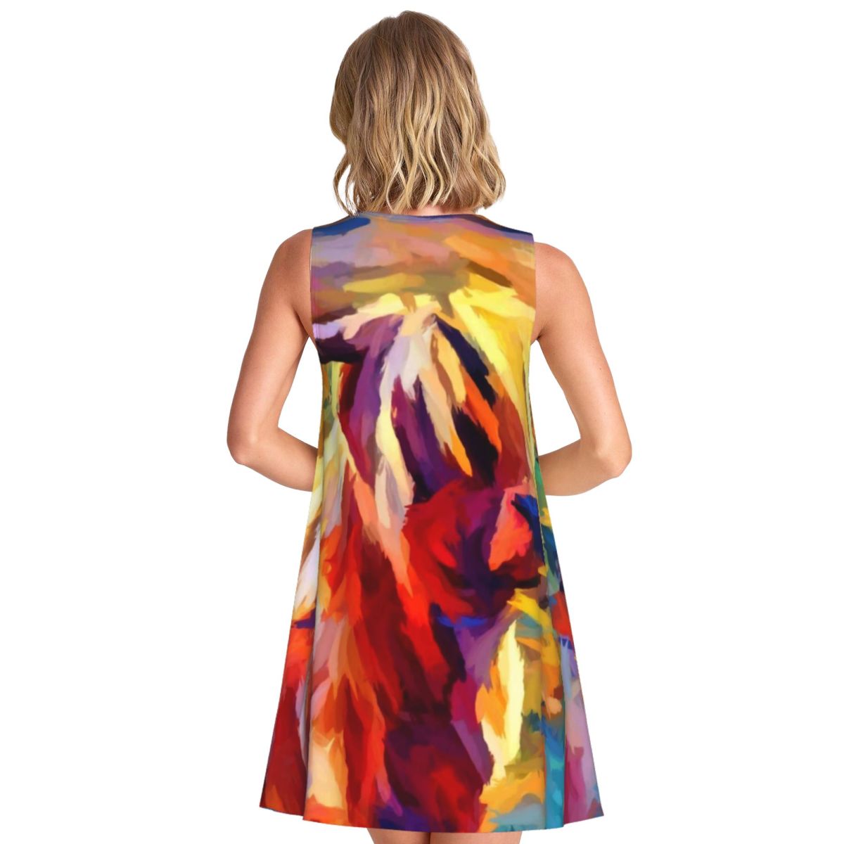 Robe décontractée à motif de v - Summer Clothing Ideas For Women avis et prix