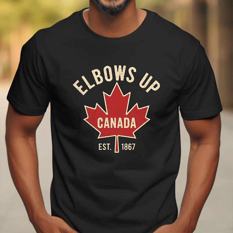 Coudes Up Canada T-shirt pour  - Summer Clothing Women Canada avis et prix