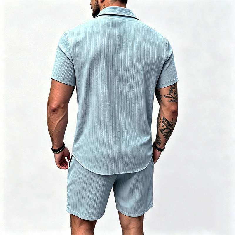 Nouvel ensemble 2 pièces homme - Summer Clothing Sets Men avis et prix