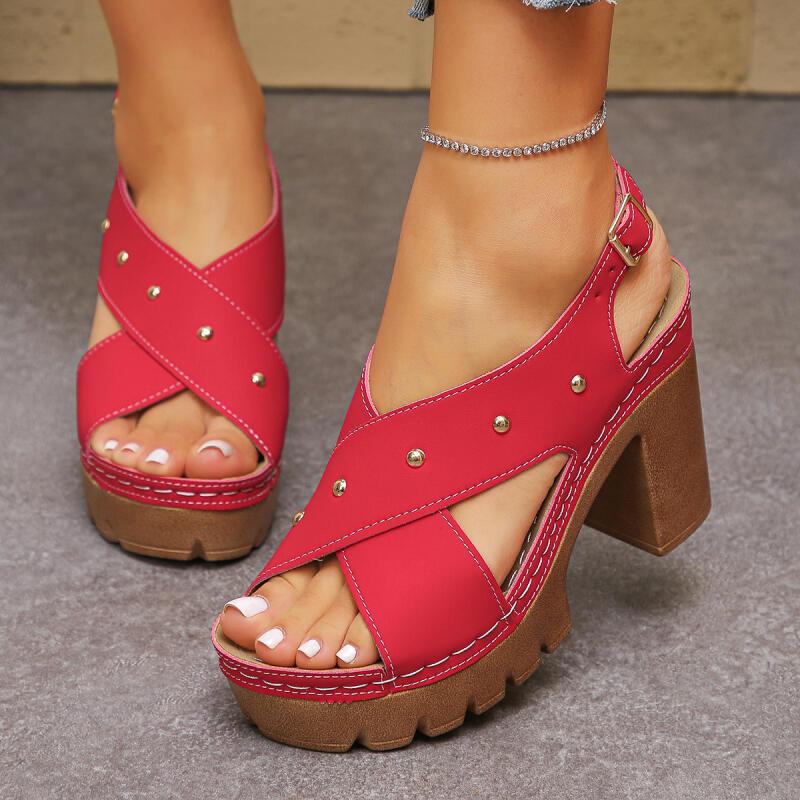 Vintage Super haut talon sangl - Summer Clothing Offers avis et prix